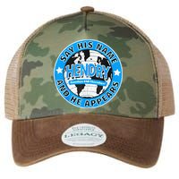 Say His Name And He Appears Joe Hendry Legacy Tie Dye Trucker Hat