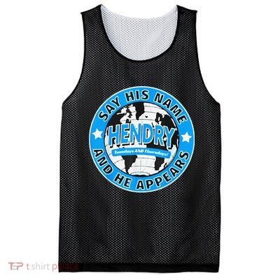 Say His Name And He Appears Joe Hendry Mesh Reversible Basketball Jersey Tank