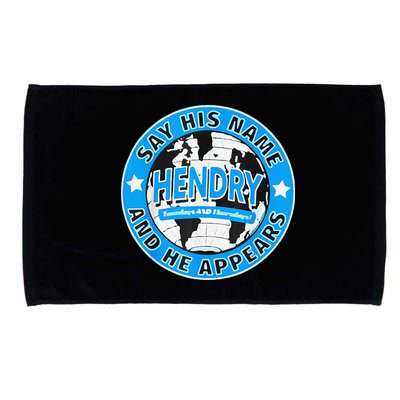 Say His Name And He Appears Joe Hendry Microfiber Hand Towel