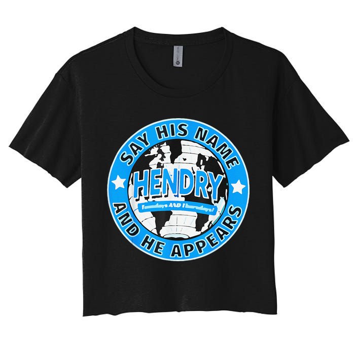 Say His Name And He Appears Joe Hendry Crop Top