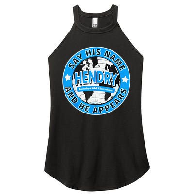 Say His Name And He Appears Joe Hendry Women's Perfect Tri Rocker Tank