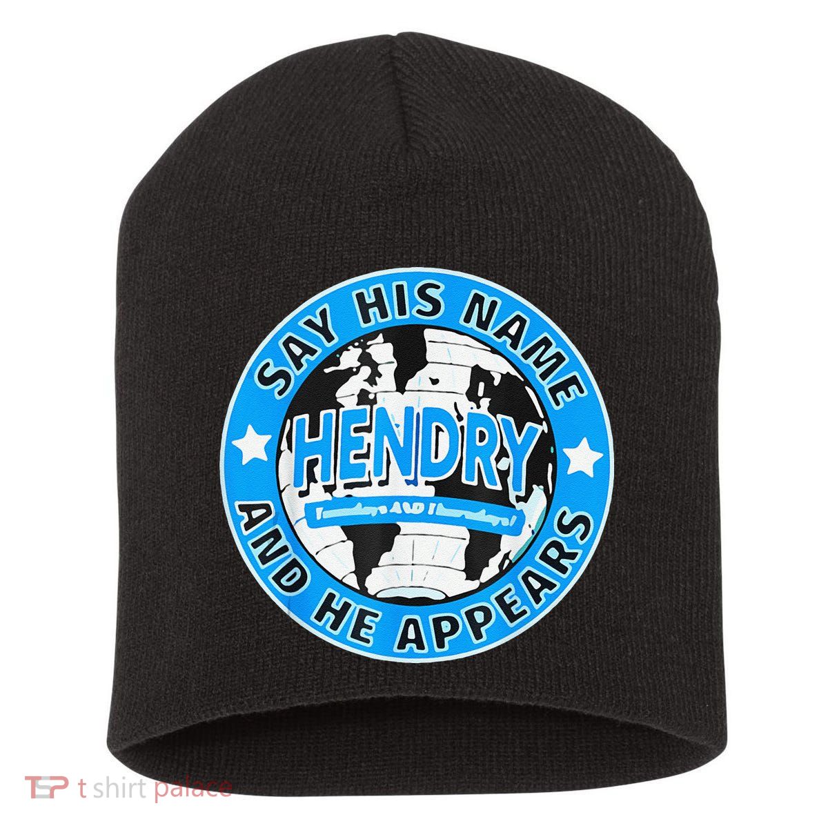 Say His Name And He Appears Joe Hendry Short Acrylic Beanie