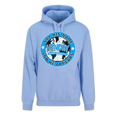 Say His Name And He Appears Joe Hendry Unisex Surf Hoodie