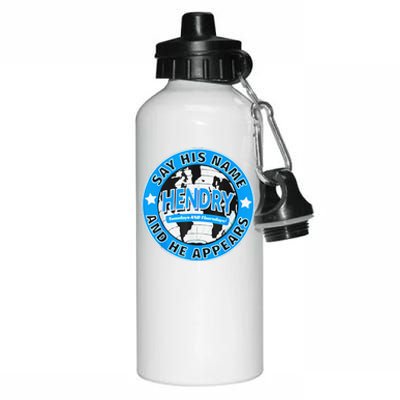 Say His Name And He Appears Joe Hendry Aluminum Water Bottle 