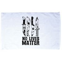 Scary Halloween No Lives Matter Horror Movie Characters Microfiber Hand Towel