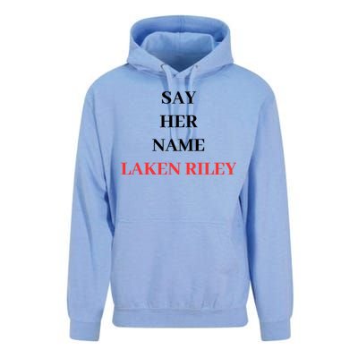 Say Her Name Laken Riley Unisex Surf Hoodie