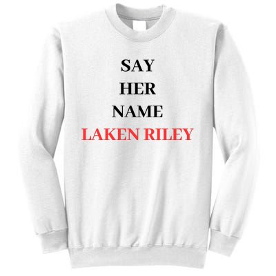 Say Her Name Laken Riley Sweatshirt