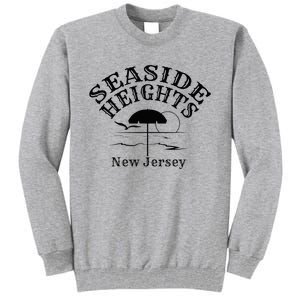 Seaside Heights New Jersey Beach Ocean Shore Boardwalk Town Tall Sweatshirt