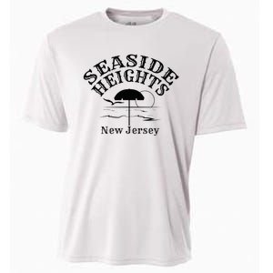 Seaside Heights New Jersey Beach Ocean Shore Boardwalk Town Cooling Performance Crew T-Shirt