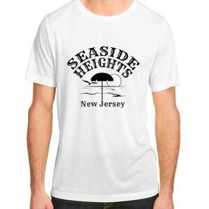 Seaside Heights New Jersey Beach Ocean Shore Boardwalk Town Adult ChromaSoft Performance T-Shirt