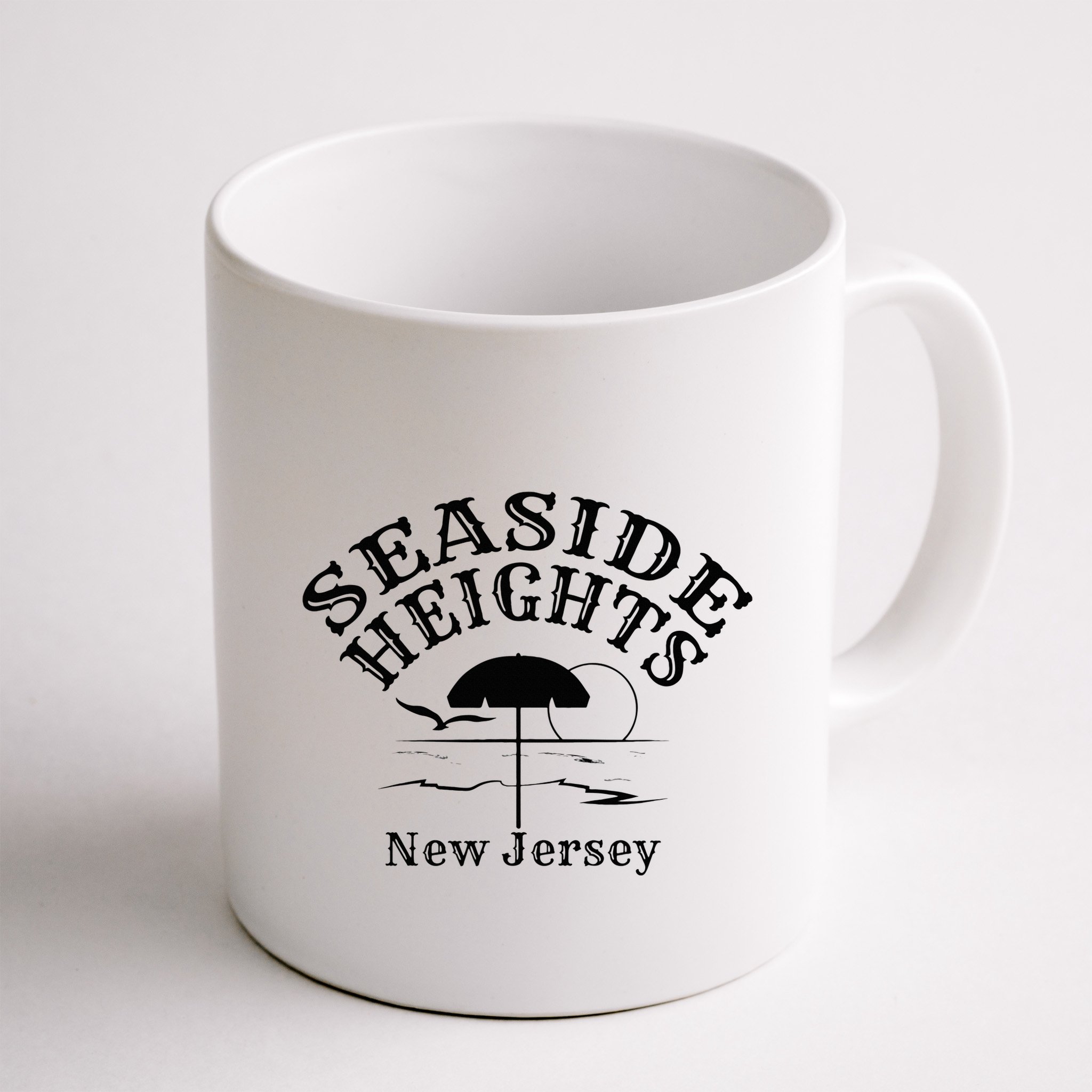 Seaside Heights New Jersey Beach Ocean Shore Boardwalk Town Mug