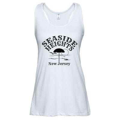 Seaside Heights New Jersey Beach Ocean Shore Boardwalk Town Ladies Essential Flowy Tank