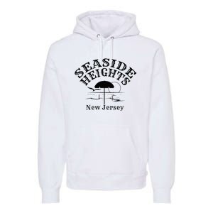 Seaside Heights New Jersey Beach Ocean Shore Boardwalk Town Premium Hoodie