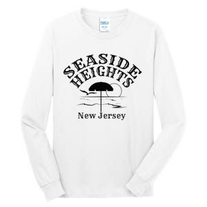 Seaside Heights New Jersey Beach Ocean Shore Boardwalk Town Tall Long Sleeve T-Shirt