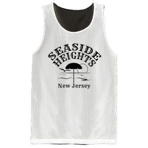 Seaside Heights New Jersey Beach Ocean Shore Boardwalk Town Mesh Reversible Basketball Jersey Tank