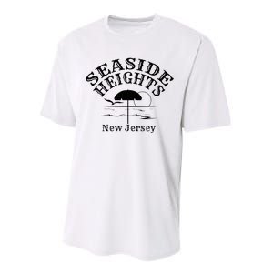 Seaside Heights New Jersey Beach Ocean Shore Boardwalk Town Performance Sprint T-Shirt