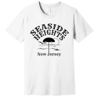 Seaside Heights New Jersey Beach Ocean Shore Boardwalk Town Premium T-Shirt