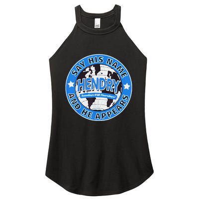 Say His Name And He Appears Joe Hendry Gift Women’s Perfect Tri Rocker Tank