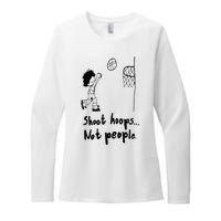 Shoot Hoops Not People Womens CVC Long Sleeve Shirt