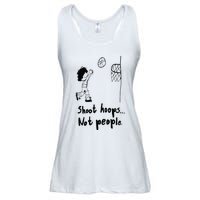 Shoot Hoops Not People Ladies Essential Flowy Tank