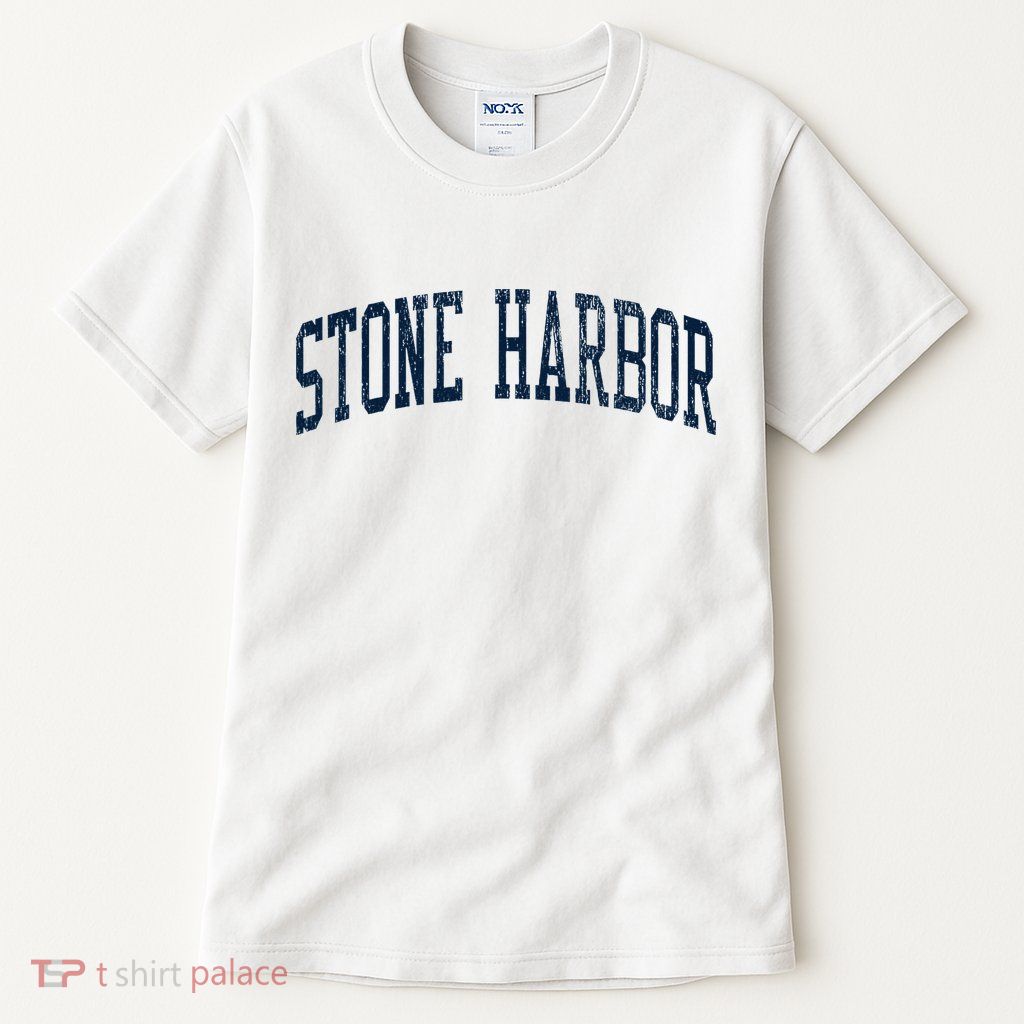 Stone Harbor Nj Vintage Athletic Sports Tall T-Shirt