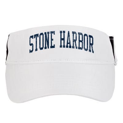 Stone Harbor Nj Vintage Athletic Sports Adult Drive Performance Visor