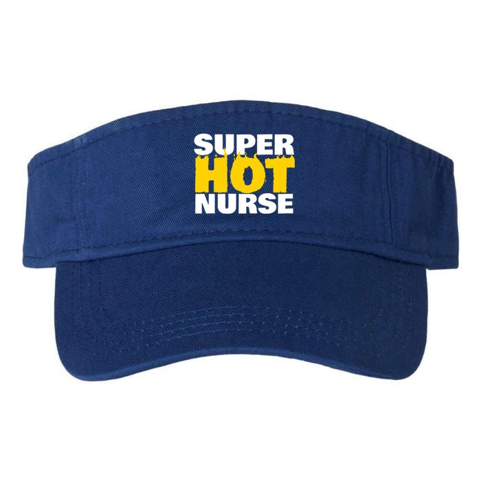 Super Hot Nurse Gift Valucap Bio-Washed Visor