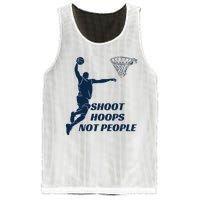 Shoot Hoops Not People Mesh Reversible Basketball Jersey Tank