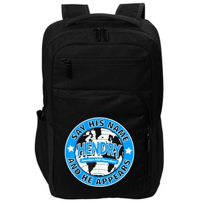Say His Name And He Appears Joe Hendry Impact Tech Backpack