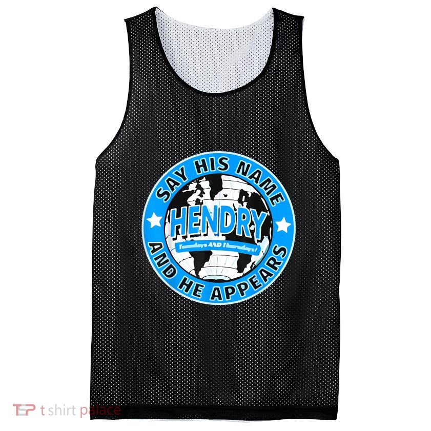 Say His Name And He Appears Joe Hendry Mesh Reversible Basketball Jersey Tank