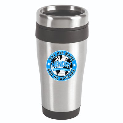 Say His Name And He Appears Joe Hendry 16oz Travel Tumbler