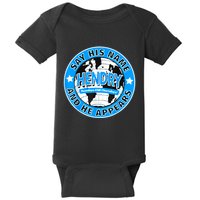 Say His Name And He Appears Joe Hendry Baby Bodysuit
