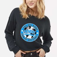Say His Name And He Appears Joe Hendry Cropped Pullover Crew