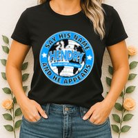 Say His Name And He Appears Joe Hendry Womens T-Shirt