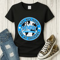 Say His Name And He Appears Joe Hendry Womens T-Shirt
