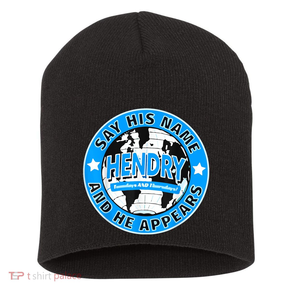 Say His Name And He Appears Joe Hendry Short Acrylic Beanie