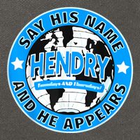 Say His Name And He Appears Joe Hendry Cotton Canvas Backpack