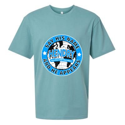 Say His Name And He Appears Joe Hendry Sueded Cloud Jersey T-Shirt