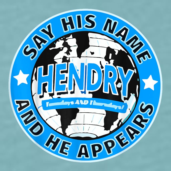 Say His Name And He Appears Joe Hendry Sueded Cloud Jersey T-Shirt