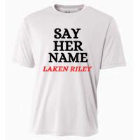 Say Her Name Laken Riley Cooling Performance Crew T-Shirt