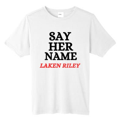 Say Her Name Laken Riley Tall Fusion ChromaSoft Performance T-Shirt