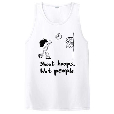 Shoot Hoops Not People PosiCharge Competitor Tank