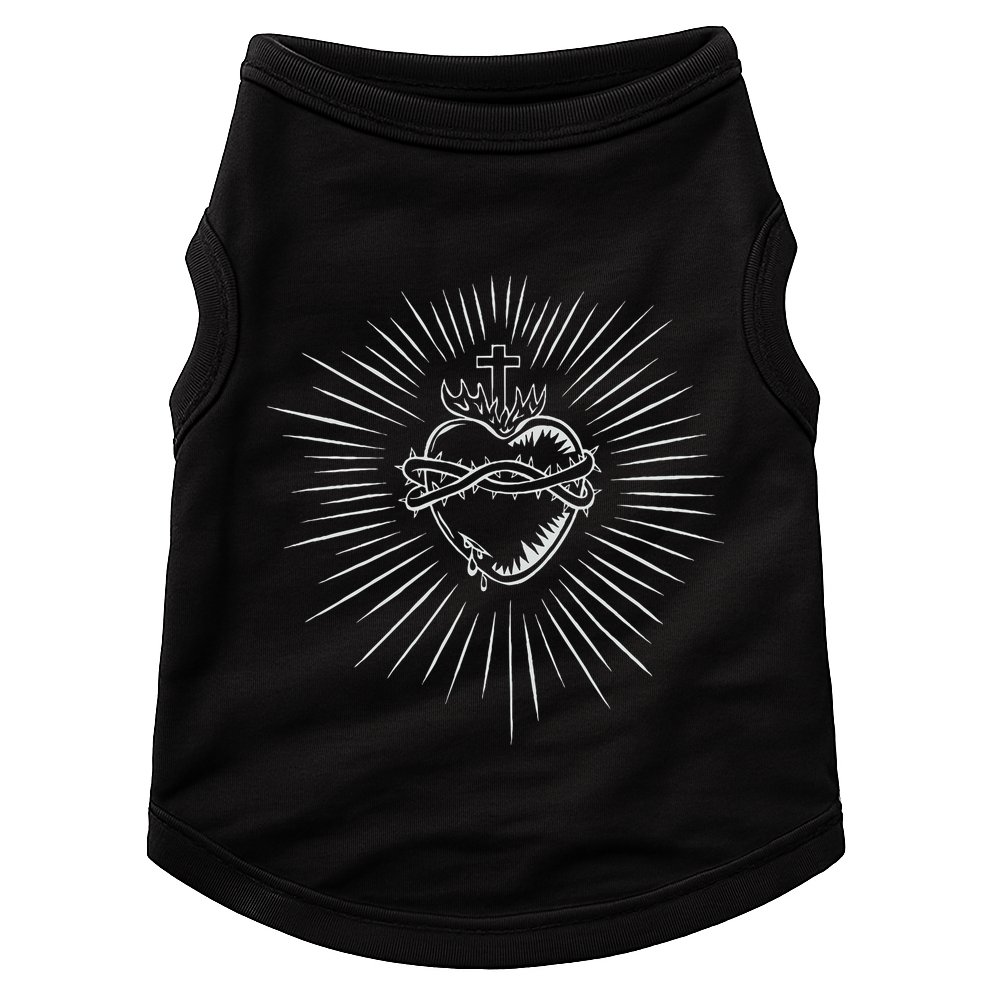 Sacred Heart Of Jesus Catholic Doggie Tank