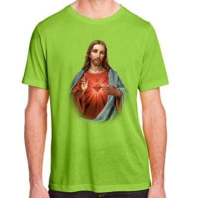 Sacred Heart Of Jesus Adult ChromaSoft Performance T-Shirt