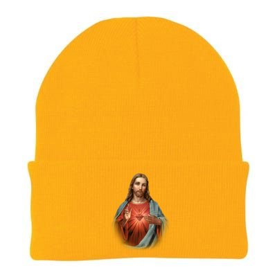 Sacred Heart Of Jesus Knit Cap Winter Beanie