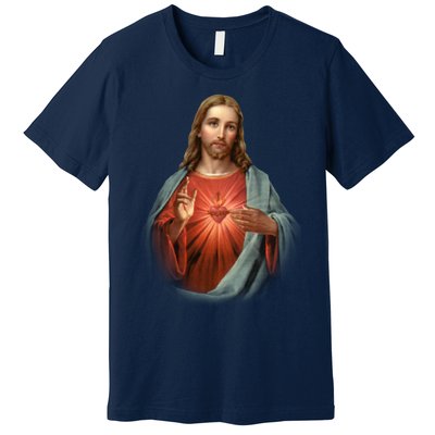 Sacred Heart Of Jesus Premium T-Shirt