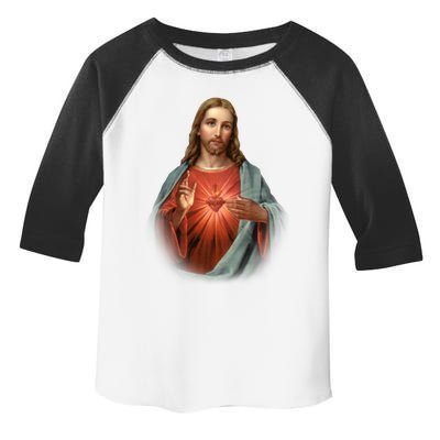 Sacred Heart Of Jesus Toddler Fine Jersey T-Shirt