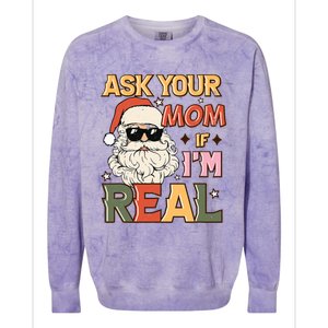 Seasonal Holiday Outfit Graphic Gift Colorblast Crewneck Sweatshirt