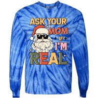 Seasonal Holiday Outfit Graphic Gift Tie-Dye Long Sleeve Shirt