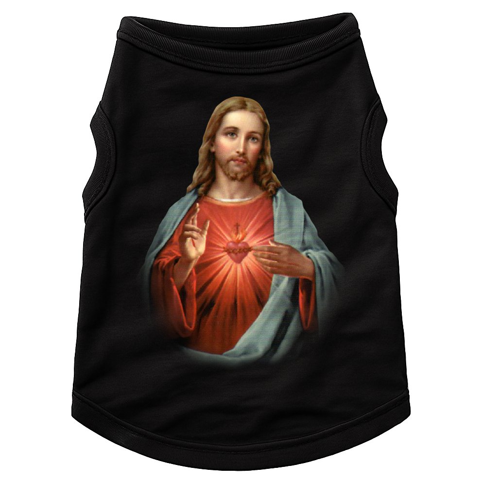 Sacred Heart Of Jesus Doggie Tank